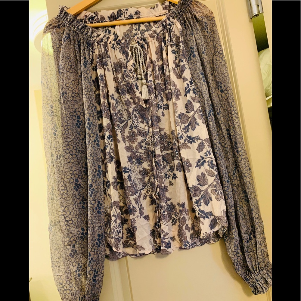 Sheer blouse